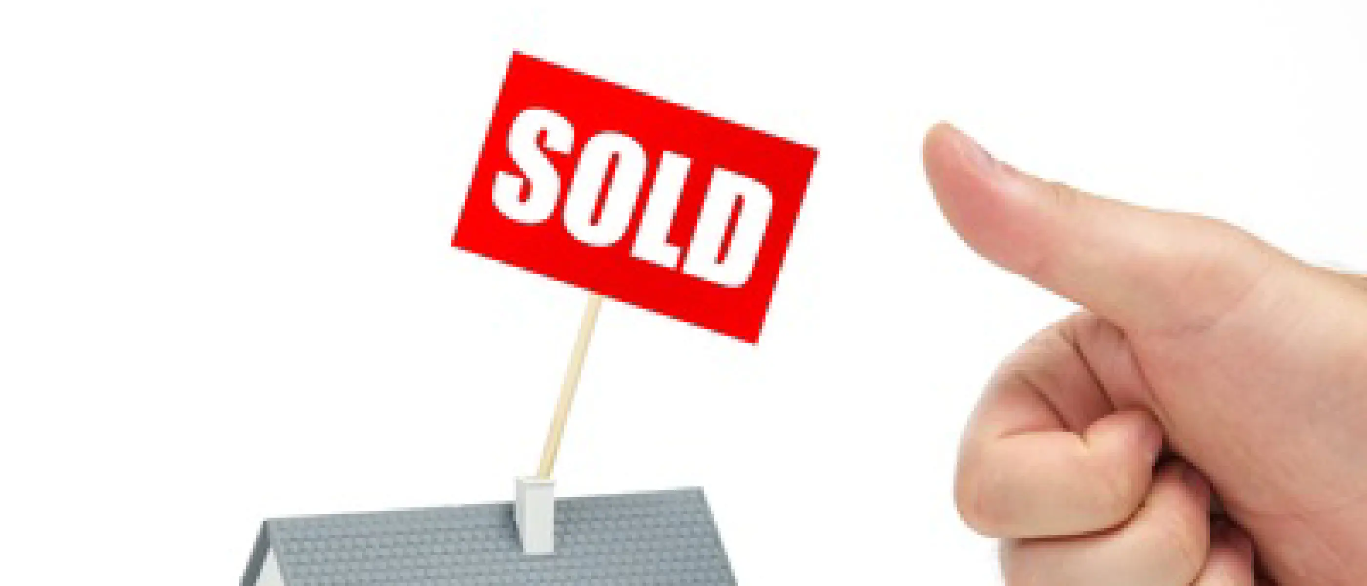 Ons huis is eindelijk verkocht.