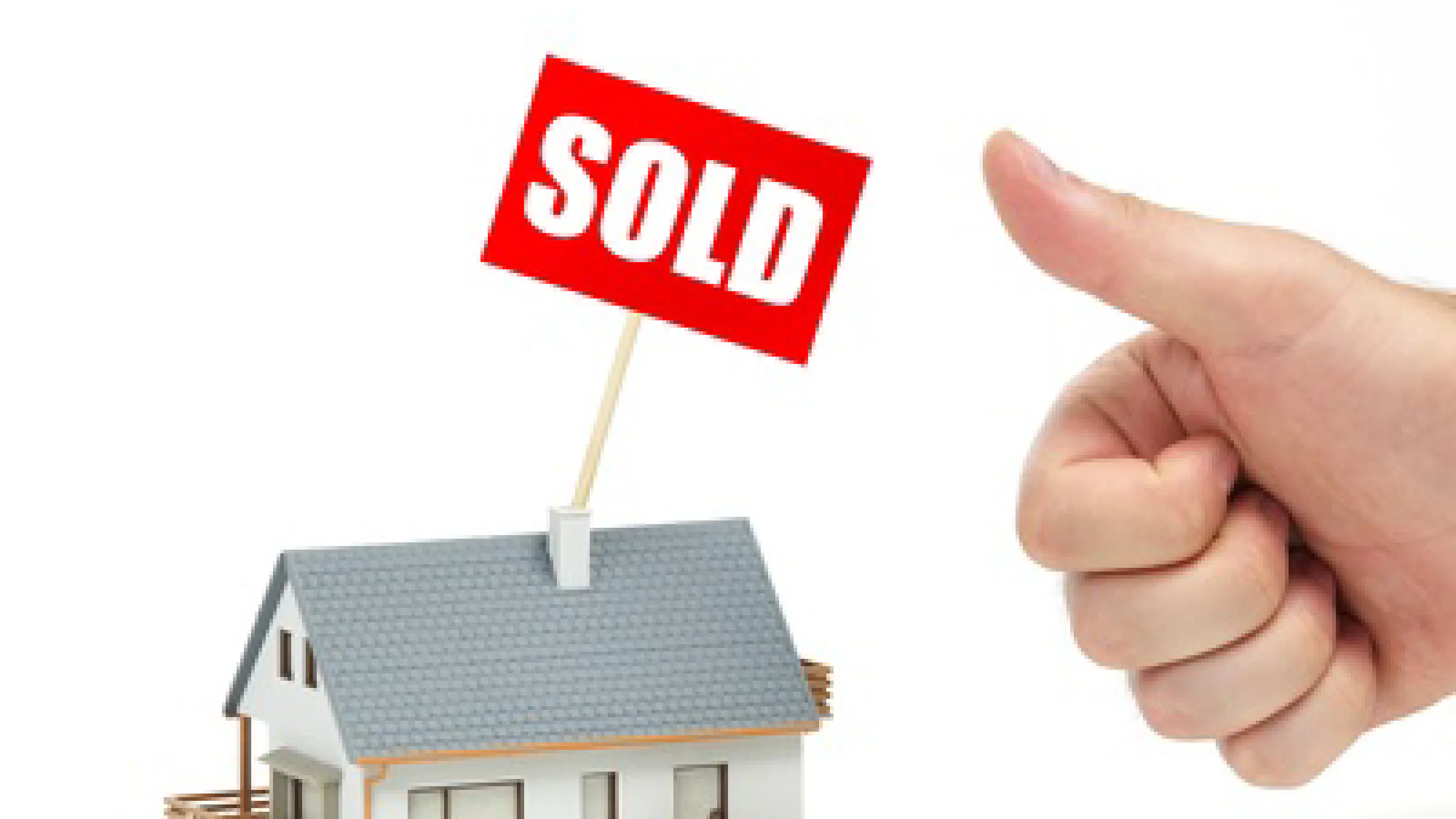 Ons huis is eindelijk verkocht.