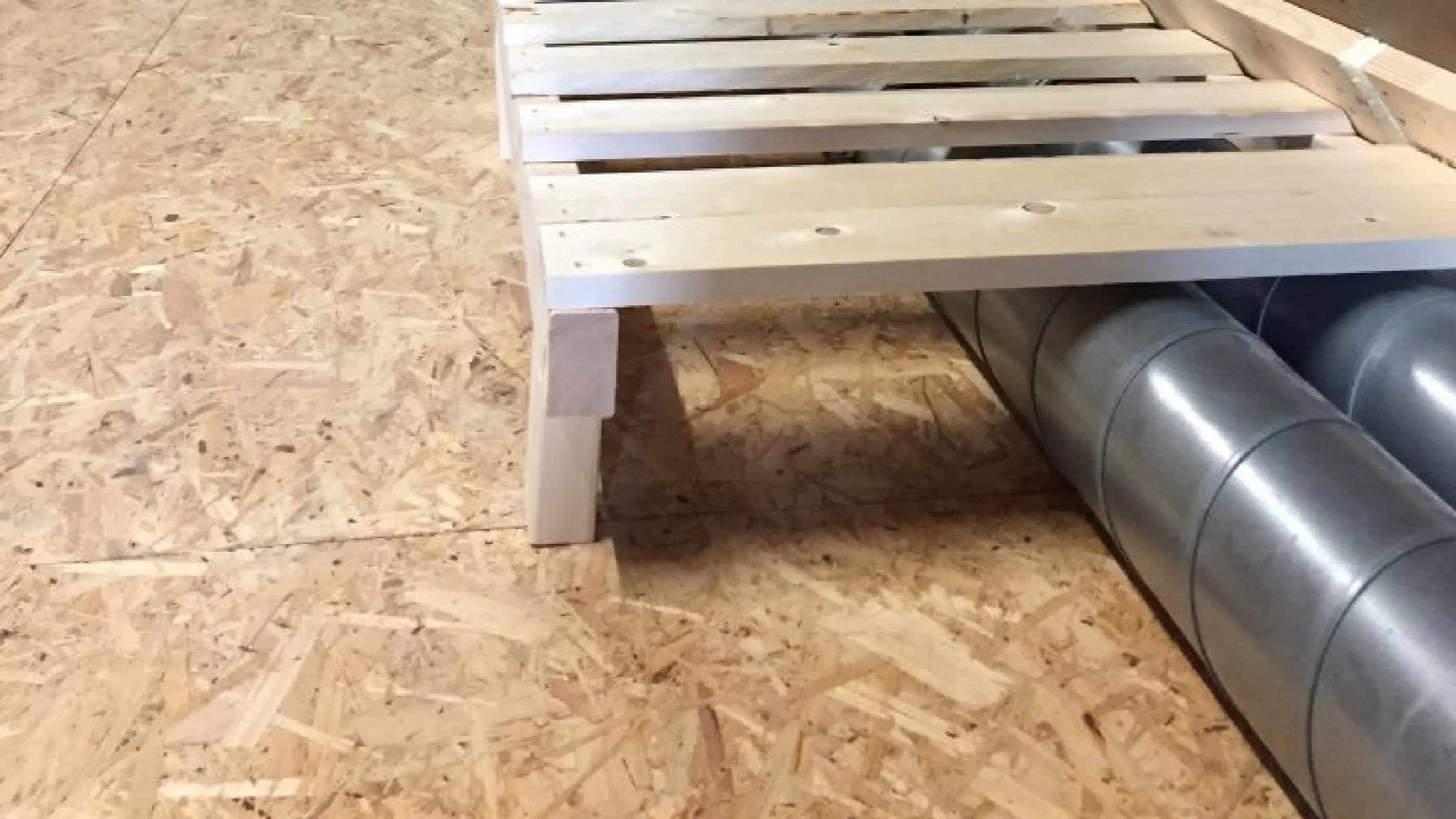 Voorbereidingen zolder