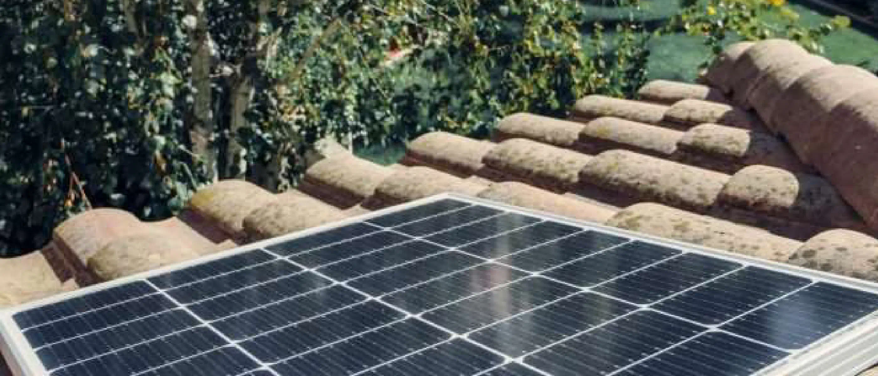 Energy from the sun? Use solar panels!
