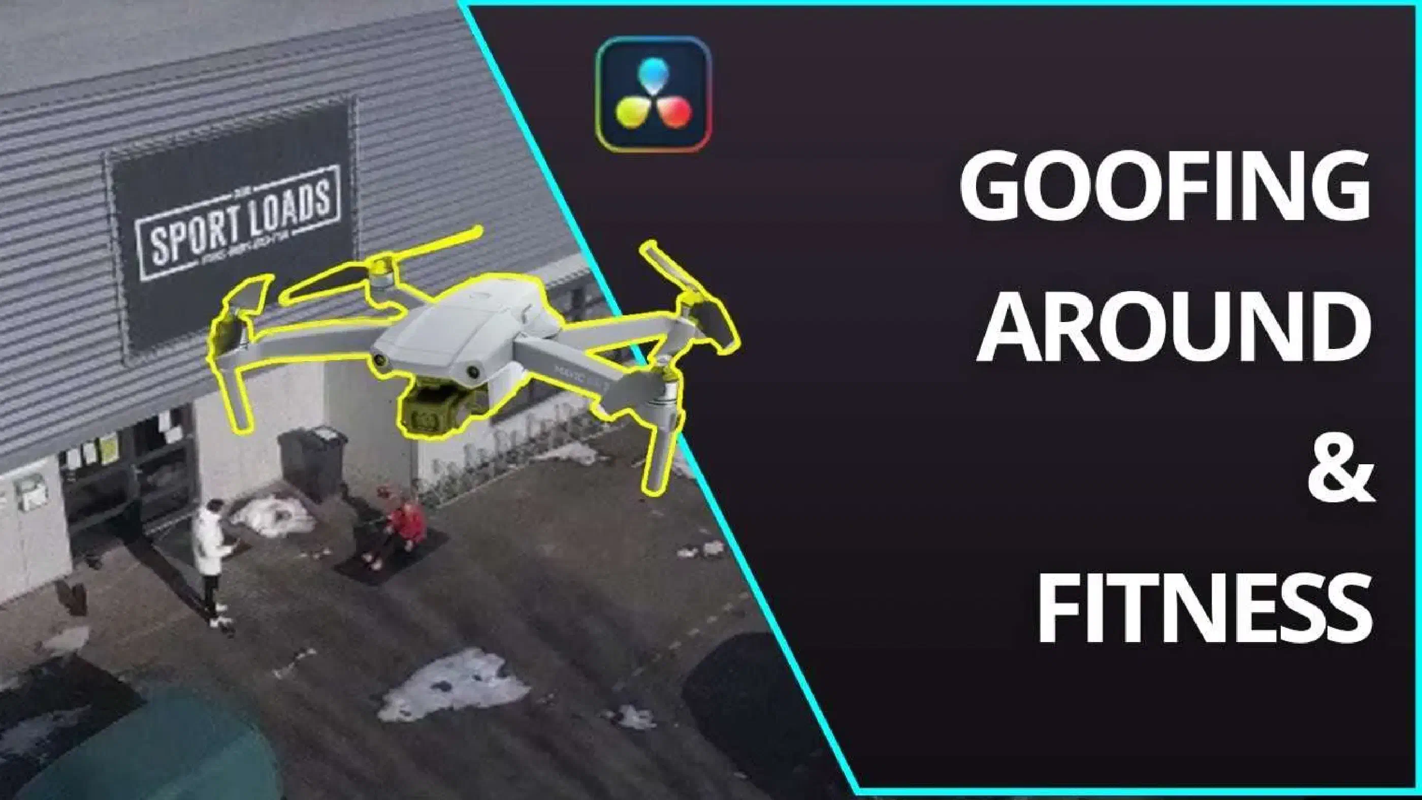 Een beetje spelen met mijn nieuwe drone