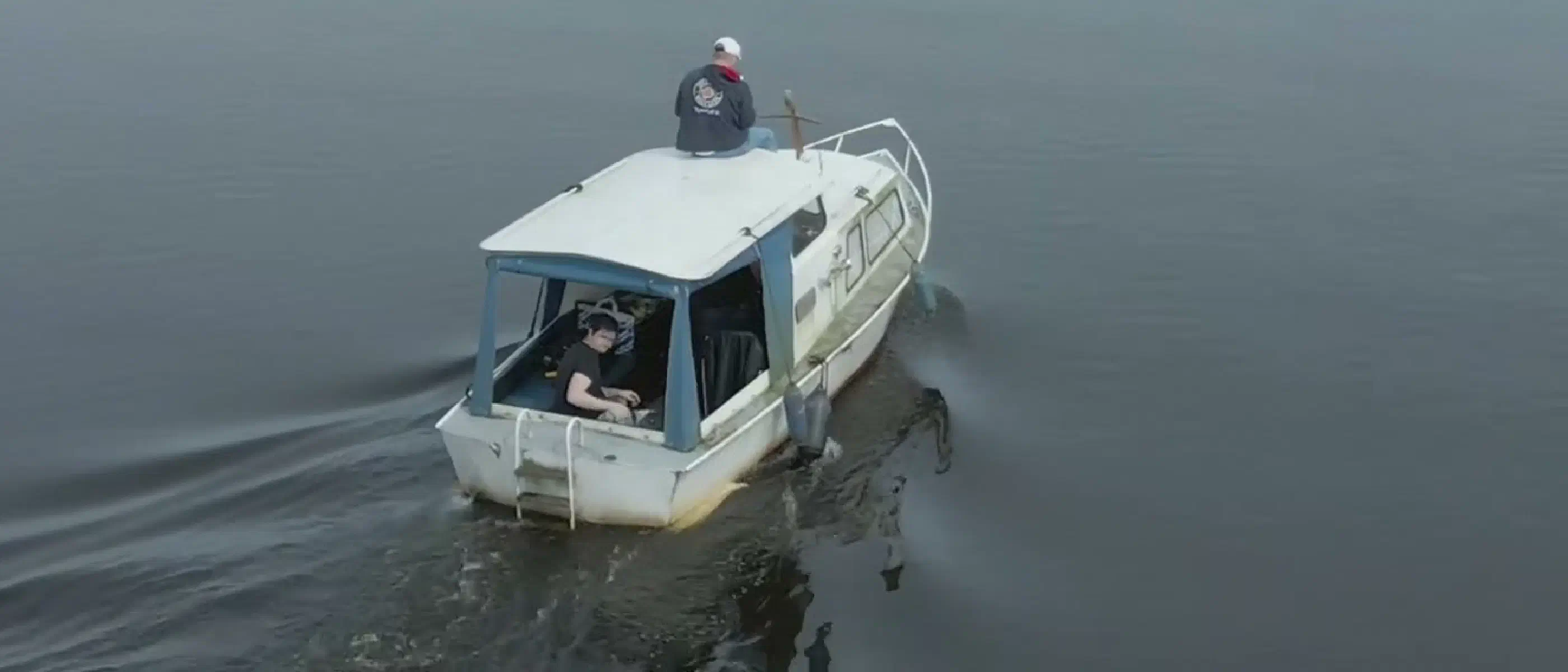 Drones kunnen niet zwemmen